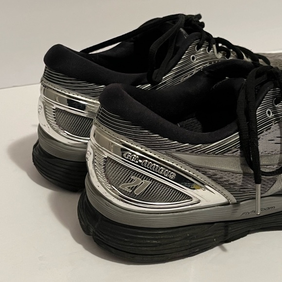 ASICS Shoes Mens 14 Gel Nimbus 21
Platinum Running Sneakers - Picture 7 of 16